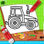 Coloring the field tractor