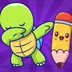 Complete the pictures by drawing